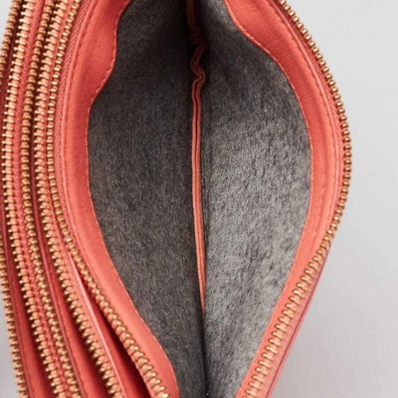 Celine Pink Leather Small Trio Crossbody Bag - Picture 9 of 12